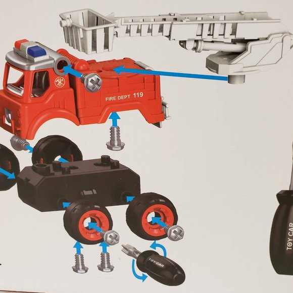 New DIY Rescue Truck Set - Picture 2 of 14